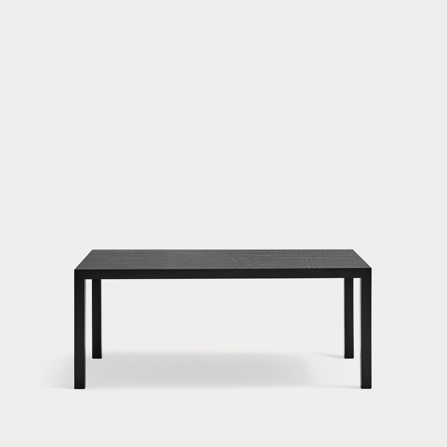 Mesa de Comedor Alma 180 cm Roble y Metal | Teulat - Negro/Negro