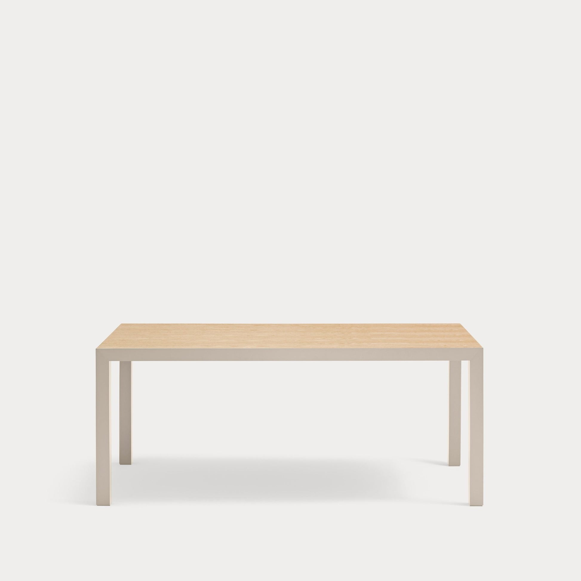 Mesa de Comedor Alma 180 cm Roble y Metal | Teulat - Roble/Arena