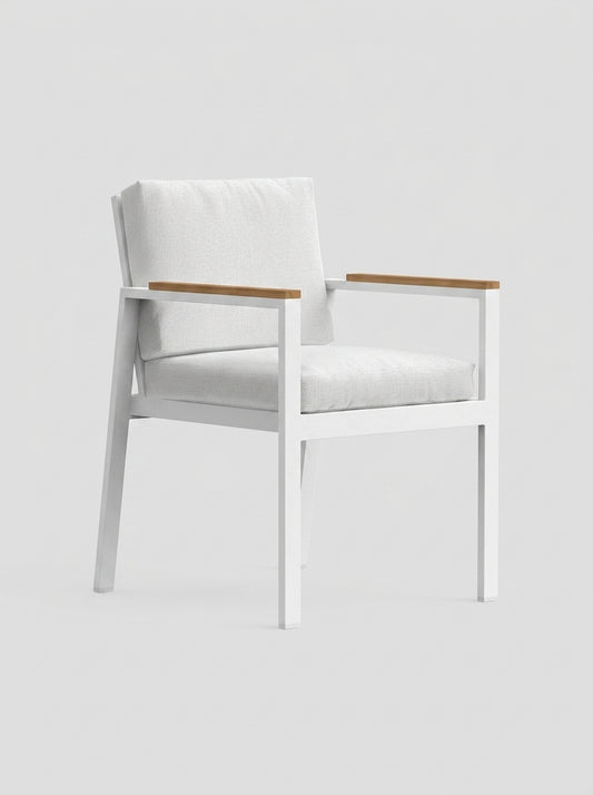 Silla con Brazos de Exterior GANDIA BLASCO TIMELESS Madera de Teca Diseño J.A. Gandía-Blasco & Borja García