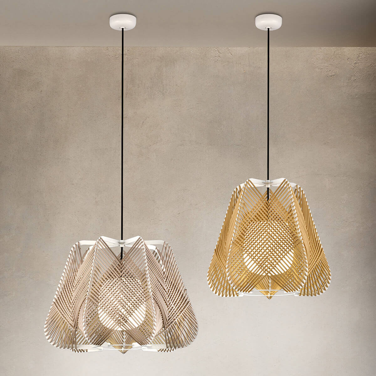 Lámpara colgante ONNA Olé Lighting combinada
