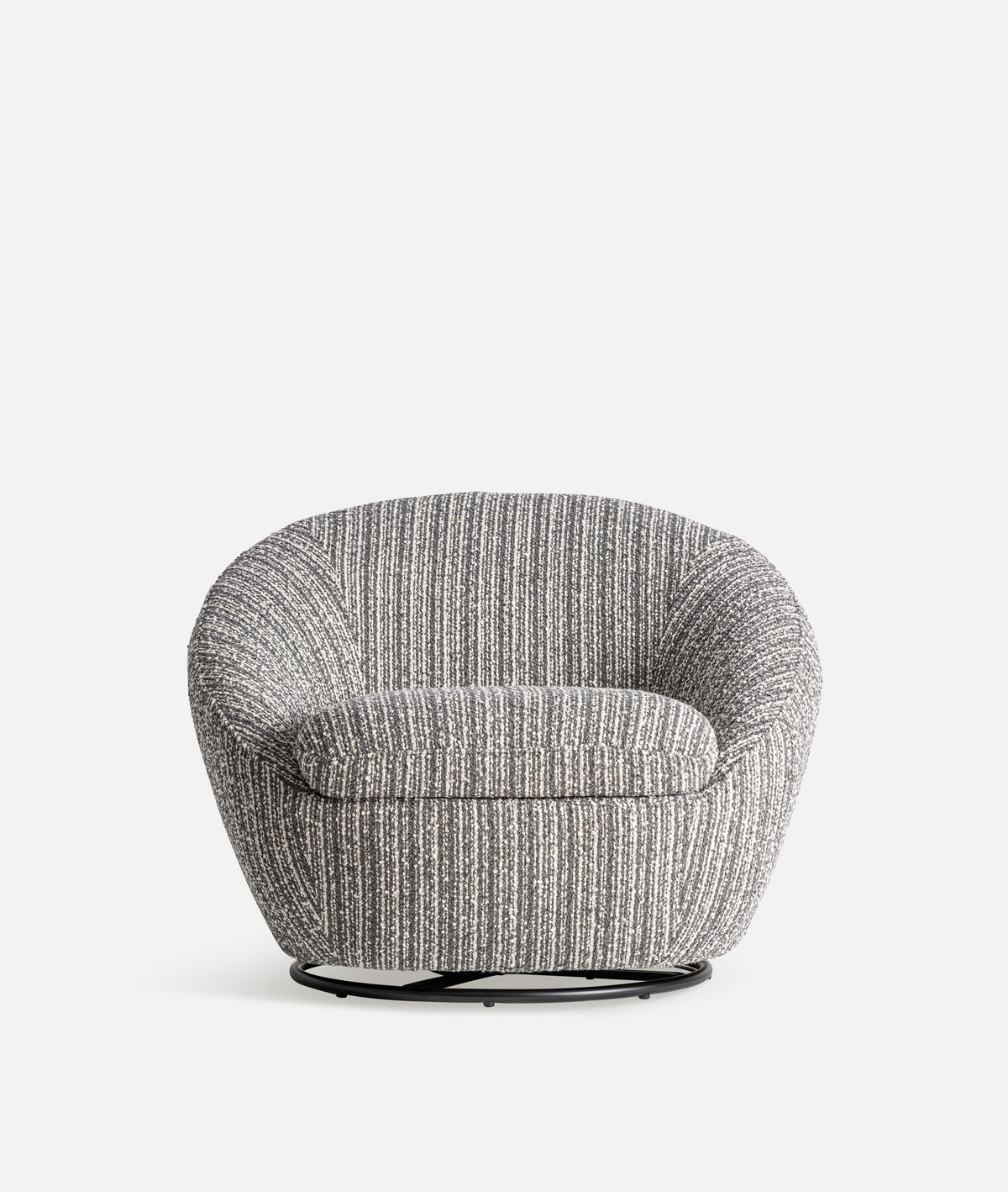 Sillón giratorio Bubu KODU en ambiente