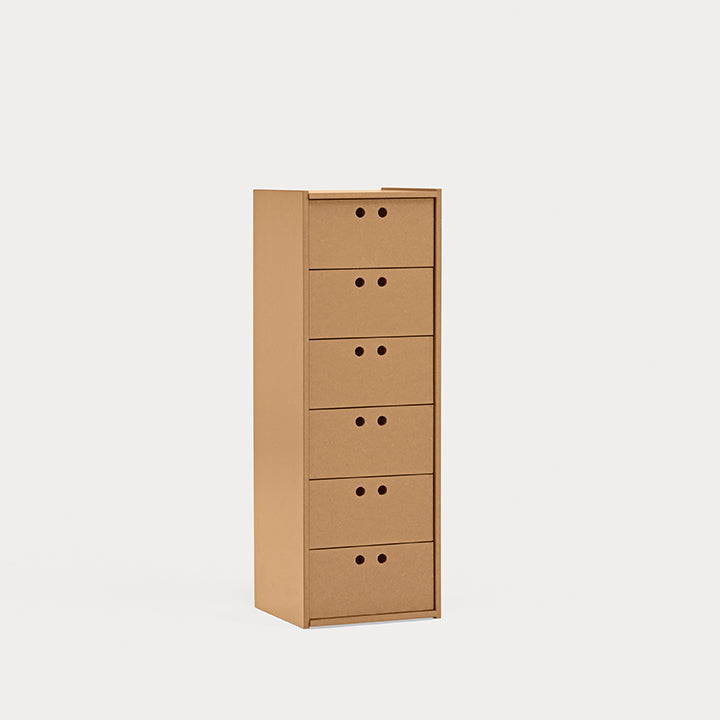 Cajonera Wally Teulat MDF natural, detalle