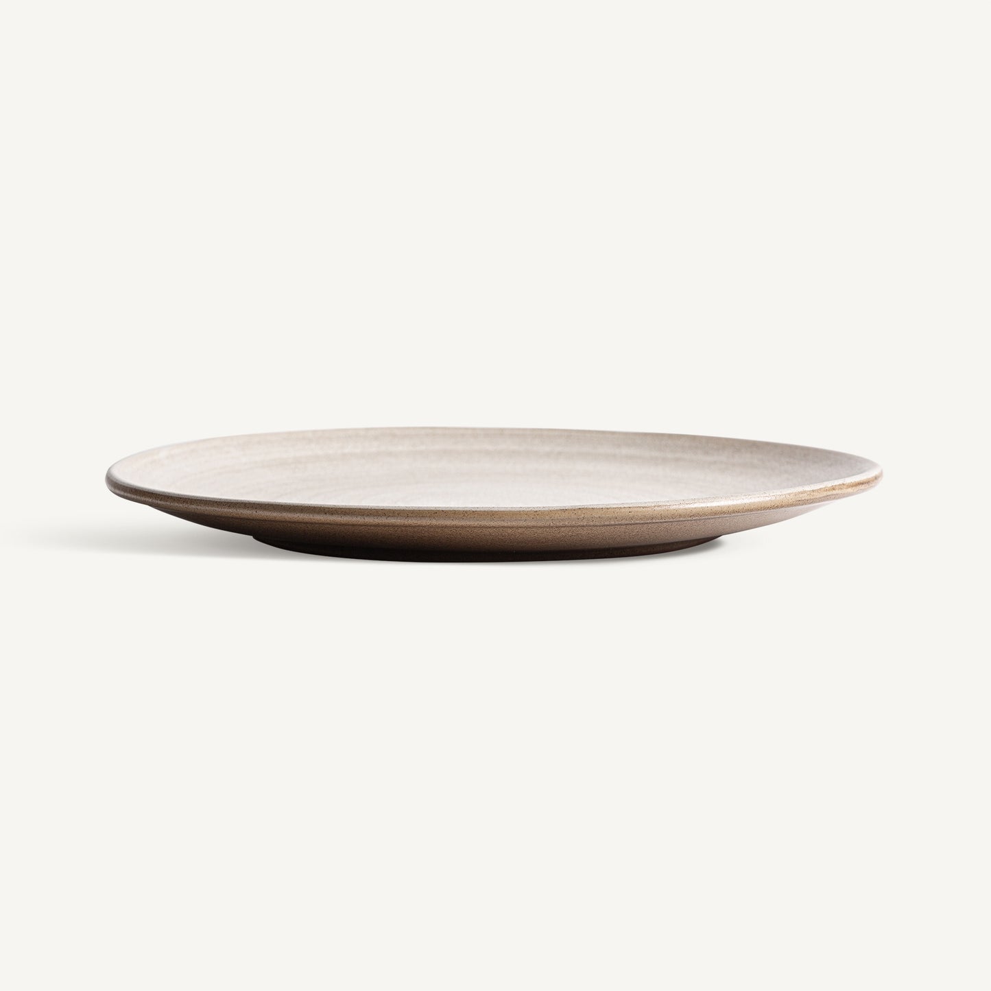 Plato Mulcey 22 cm VICAL | Plato de porcelana beige · vista 2