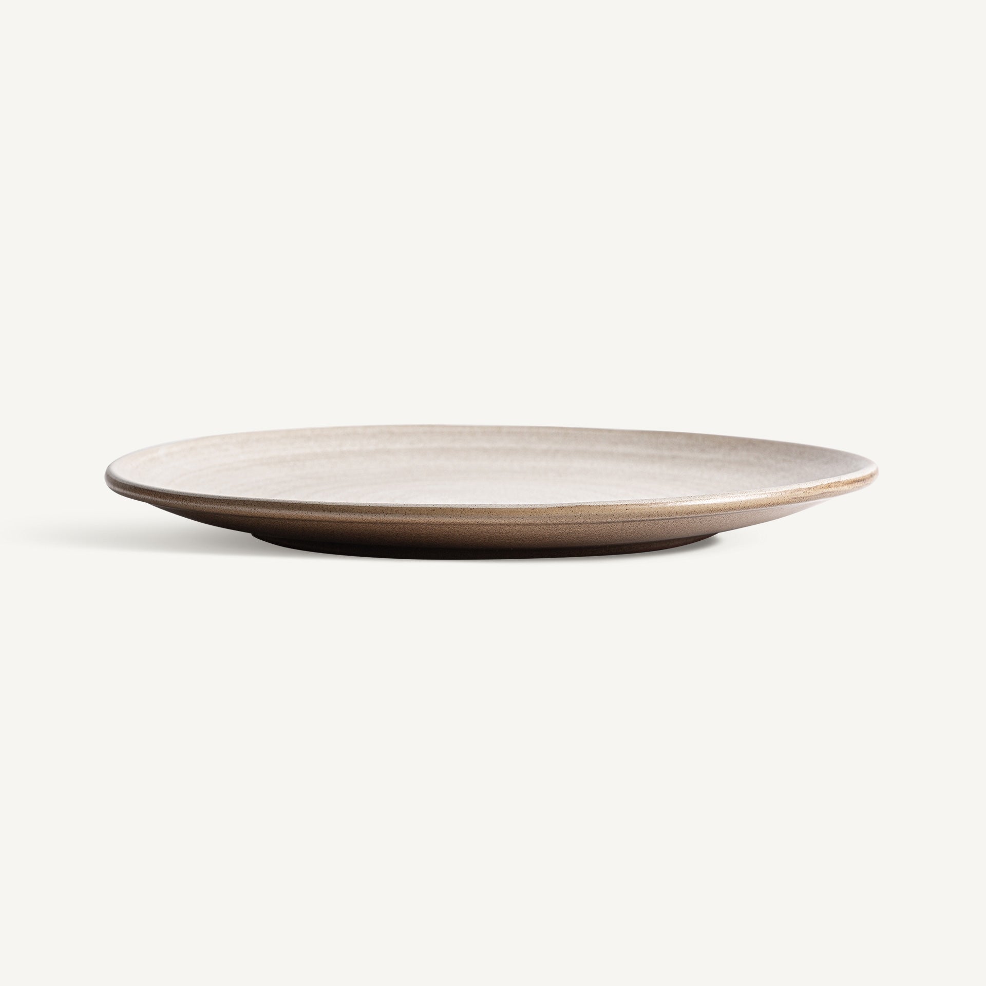 Plato Mulcey 22 cm VICAL | Plato de porcelana beige · vista 2