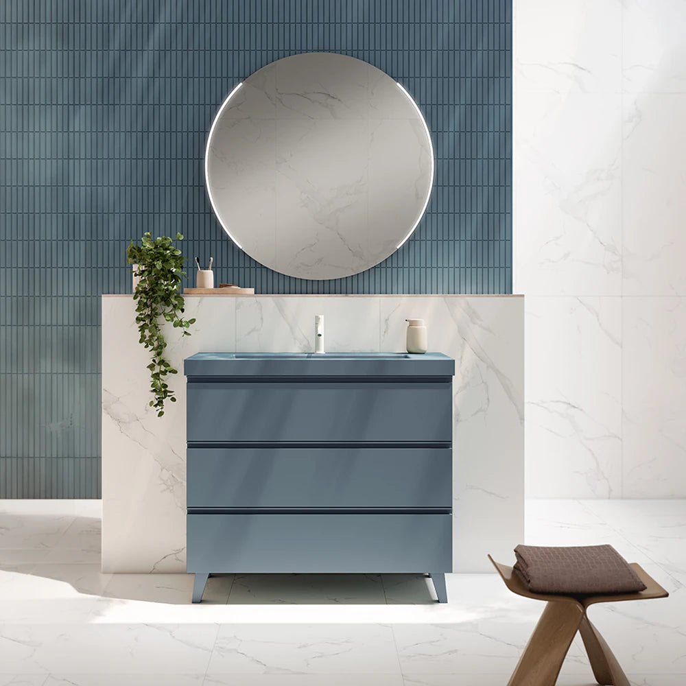 Ambiente de Baño Moderno con Mueble Suspendido Visobath Granada