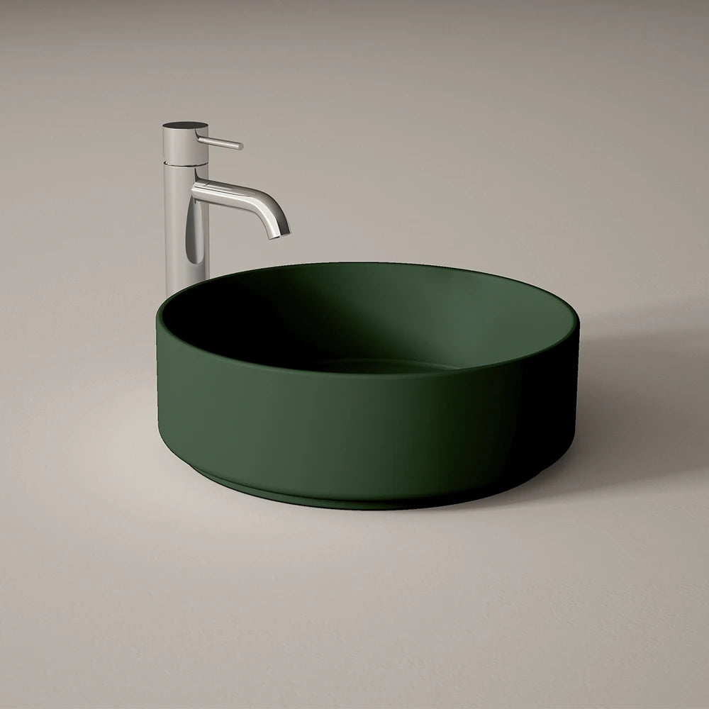 Lavabo Sobre Encimera Visobath Colors Acabado Oliva (Verde Oliva)