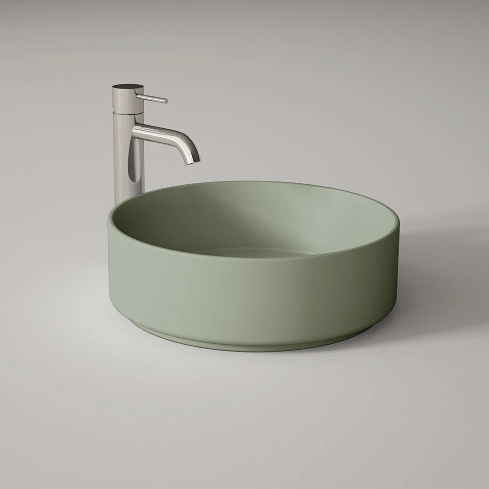 Lavabo Sobre Encimera Visobath Colors Acabado Verde Musgo