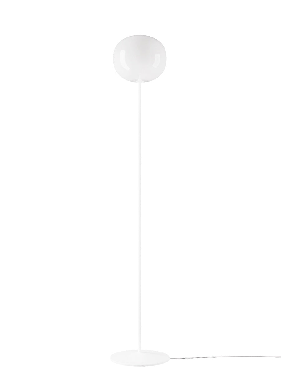 Lámpara de Pie LODES Volum Long 29 blanco diseño Snøhetta