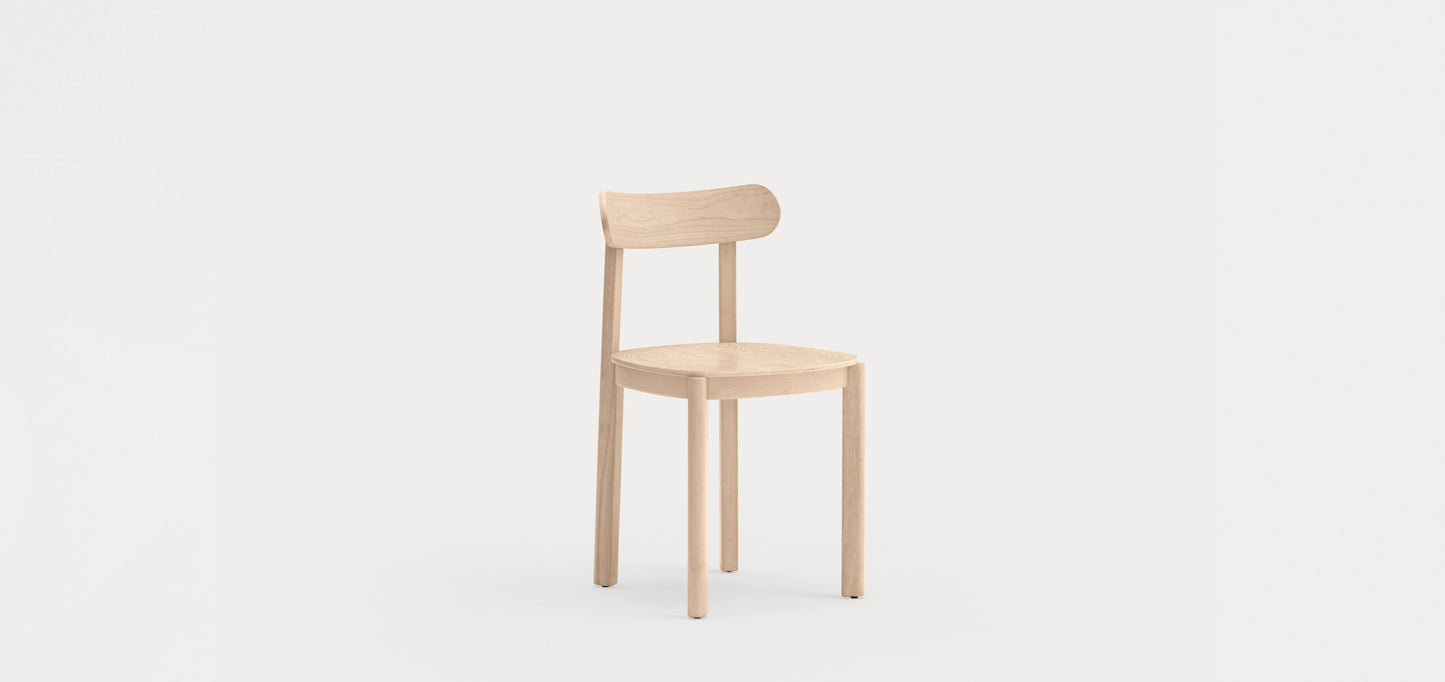 Silla NARA de fresno elegancia minimalista